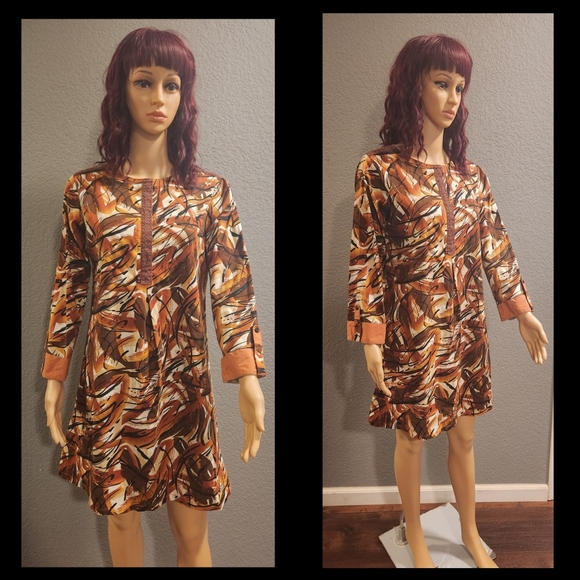 Vintage Dresses & Skirts - VTG Mod Shift Dress